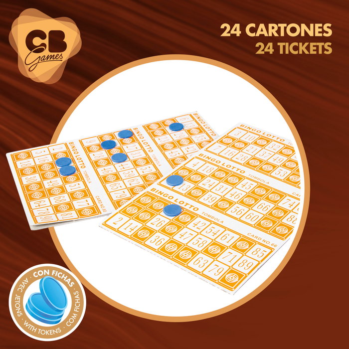 CB Games Bingo de madera