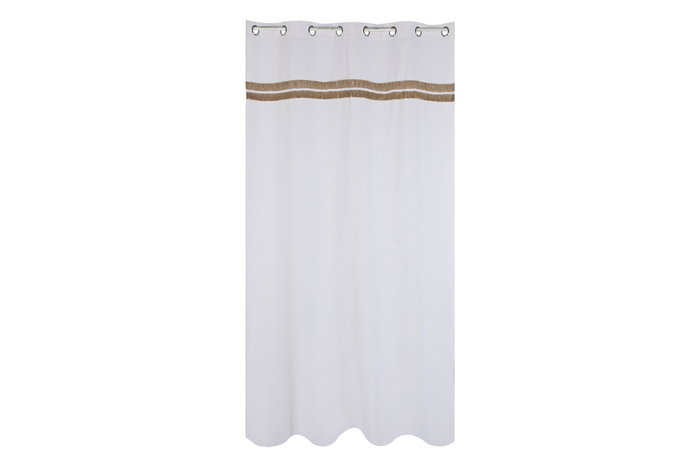 DKD Home Decor Nature23 Cortina Algodón Yute Poliéster Blanco Natural 260 x 260 x 140 cm DKD Home Decor Nature23 Cortina Algodón Yute Poliéster Blanco Natural 260 x 260 x 140 cm