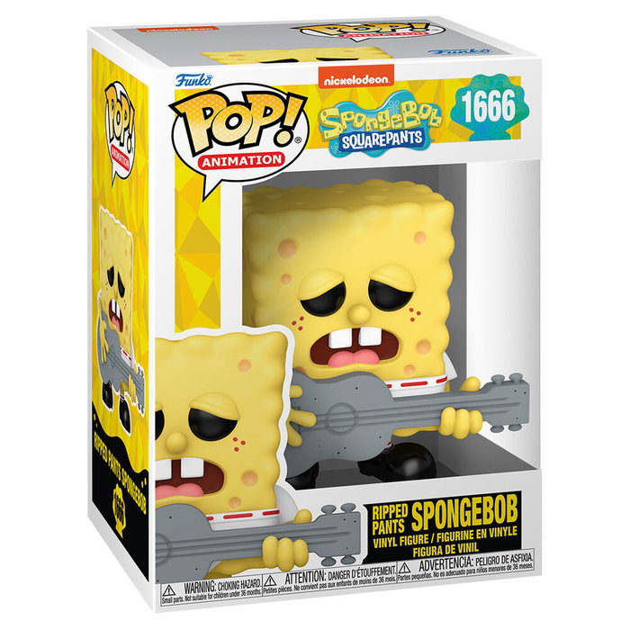 Funko Bob Esponja 25th Anniversary POP! Vinyl Figura SB con Guitarra