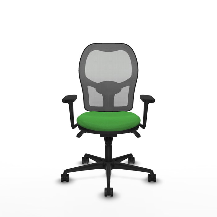 PIQUERAS Y CRESPO Silla de oficina Jorquera con mecanismo Sincro, Verde y Gris PIQUERAS Y CRESPO Silla de oficina Jorquera con mecanismo Sincro, Verde y Gris