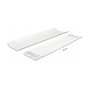 DeLOCK Canaleta para cables autoadhesiva 85 x 10 mm, 300 mm, 2 unidades, Blanco