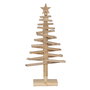 Figura Árbol Natural Madera Paulonia 42 X 12 X 82 cm