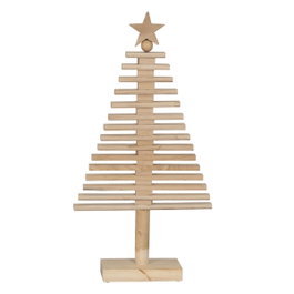 Ixia Figura Árbol Natural Madera Paulonia 42 x 12 x 82 cm