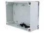 FIBOX MNX Carcasa Universal de Policarbonato Gris