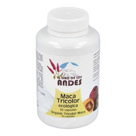 EL ORO DE LOS ANDES Maca Tricolor 700Mg. 90Cap. Eco
