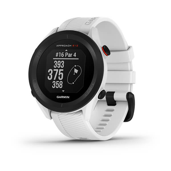 Garmin Approach S12 Reloj Inteligente (Smartwatch) para Golf con GPS, Pantalla Táctil MIP, Banda de Silicona Blanca, Resistente al Agua 5 ATM, Negro Garmin Approach S12 Reloj Inteligente (Smartwatch) para Golf con GPS, Pantalla Táctil MIP, Banda de Silicona Blanca, Resistente al Agua 5 ATM, Negro