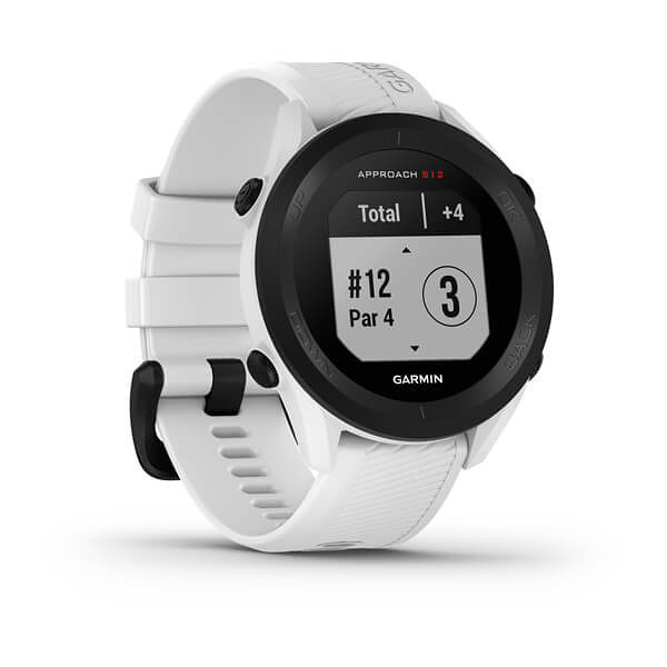 Garmin Approach S12 Reloj Inteligente (Smartwatch) para Golf con GPS, Pantalla Táctil MIP, Banda de Silicona Blanca, Resistente al Agua 5 ATM, Negro Garmin Approach S12 Reloj Inteligente (Smartwatch) para Golf con GPS, Pantalla Táctil MIP, Banda de Silicona Blanca, Resistente al Agua 5 ATM, Negro