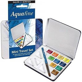 Acuarelas Daler Rowney Aquafine Estuche De 10