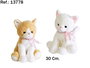 Beatriz Peluche Gato Pili 2 Colores 30cm