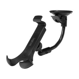 LogiLink Soporte para Smartphone para Parabrisas de Coche, Negro