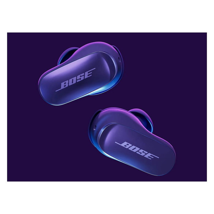 Bose QuietComfort Ultra Earbuds 2nd Gen Auriculares Inalámbricos Intraurales con Cancelación de Ruido, Llamadas/Música, Color Violeta Medianoche, IPX4