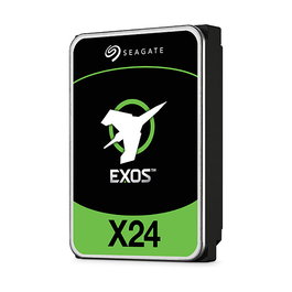 Seagate Exos X24 24TB Unidad Disco Duro HDD 3.5" SATA III 7200 RPM 512MB Cache 24x7 SED 512e/4KN para PC