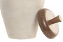 DKD Home Decor Tibor Terra Cotta Mango Crudo con Tapa