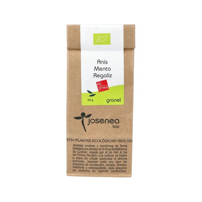 JOSENEA ANIS MENTA REGALIZ Bolsa 50g JOSENEA ANIS MENTA REGALIZ Bolsa 50g