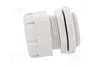 BM GROUP Sello aislante M40 1,5 IP68 gris claro