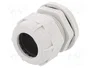 BM GROUP Sello aislante M40 1,5 IP68 gris claro