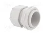 BM GROUP Sello aislante M40 1,5 IP68 gris claro