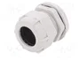 BM GROUP Sello aislante M40 1,5 IP68 gris claro
