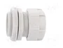 BM GROUP Sello aislante M40 1,5 IP68 gris claro