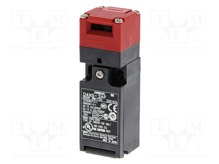 OMRON D4NS-2AF Interruptor de seguridad a llave NC + NA OMRON D4NS-2AF Interruptor de seguridad a llave NC + NA