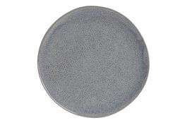 DKD Home Decor Plato de Gres Esmaltado Azul Celeste 20x20x2 cm