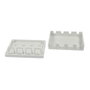 Synergy21 S216342 Patch Panel para 4 módulos TP, sobreponer, Gris