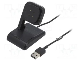 AKYGA Cable de carga para Fitbit Sense y Versa 3, 1m, Negro