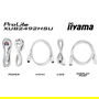 iiyama ProLite XUB2492HSU-W6 Monitor 24" (61cm) FHD 1920x1080 IPS 100Hz 0.4ms Pivot HDMI DP Altavoces Blanco