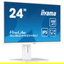 iiyama ProLite XUB2492HSU-W6 Monitor 24" (61cm) FHD 1920x1080 IPS 100Hz 0.4ms Pivot HDMI DP Altavoces Blanco