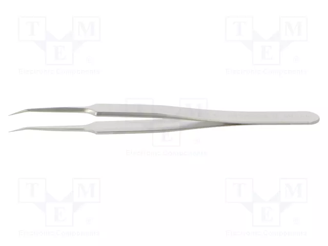 LINDSTRÖM Pinza acodada de 110 mm para trabajos de precisión