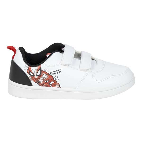 Cerdá Zapatilla Deportiva Infantil Spiderman Suela PVC Talla 29, Blanco, Ref T029
