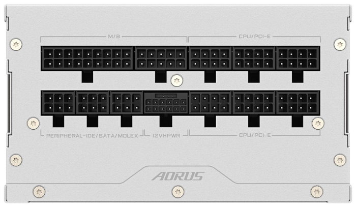 Gigabyte AORUS ELITE P850W ICE 850W Blanco