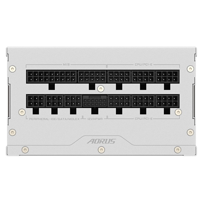 Gigabyte AORUS Elite P850W ICE Fuente Alimentación 850W 80+ Platinum Modular ATX 3.0 PCIe 5.0 Gigabyte AORUS Elite P850W ICE Fuente Alimentación 850W 80+ Platinum Modular ATX 3.0 PCIe 5.0