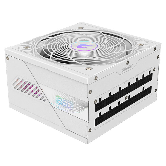 Gigabyte AORUS Elite P850W ICE Fuente Alimentación 850W 80+ Platinum Modular ATX 3.0 PCIe 5.0 Gigabyte AORUS Elite P850W ICE Fuente Alimentación 850W 80+ Platinum Modular ATX 3.0 PCIe 5.0