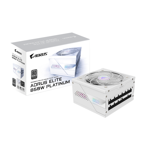 Gigabyte AORUS ELITE P850W ICE 850W Blanco