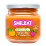 SMILEAT Tarrito de Frambuesa y Melocotón Eco 130 g