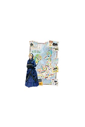 Asmodee Aventureros al Tren! Reino Unido y Pennsylvania Expansion