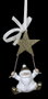 DKD Home Decor Figura de Resina Santa, Surtido de 6 Unidades