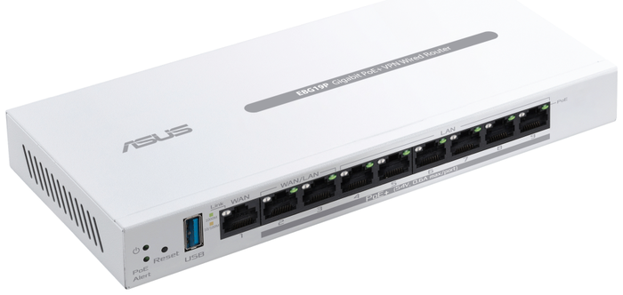 ASUS ExpertWiFi EBG19P Router Gigabit PoE+ Blanco