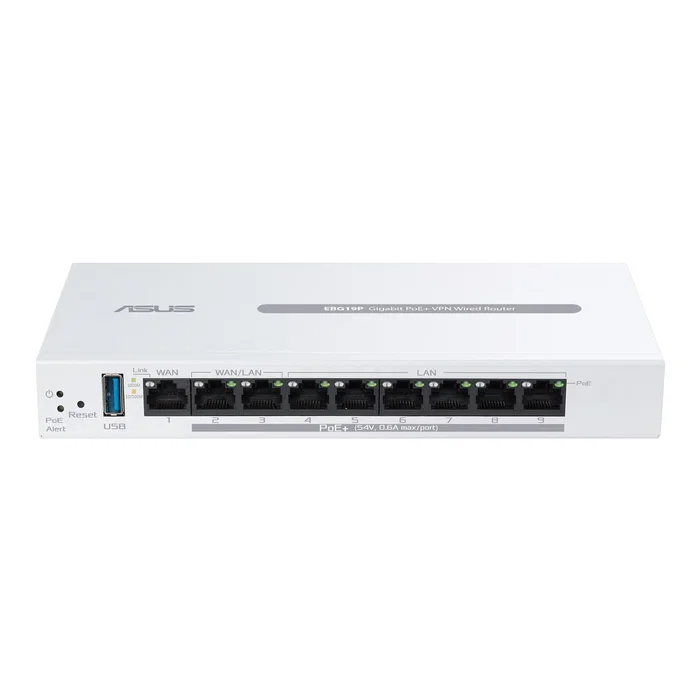 ASUS ExpertWiFi EBG19P Router Gigabit PoE+ Blanco