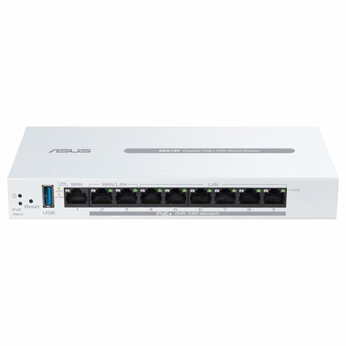 Asus ExpertWiFi EBG19P Router VPN Gigabit Ethernet Blanco Asus ExpertWiFi EBG19P Router VPN Gigabit Ethernet Blanco