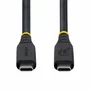 StarTech Cable USB4 USB-C de 1 m, 40 Gbps, 240 W, 8K/60Hz, Negro