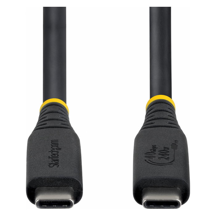 StarTech.com Cable USB4 de 1m USB-C 40 Gbps con carga de 240W y vídeo 8K