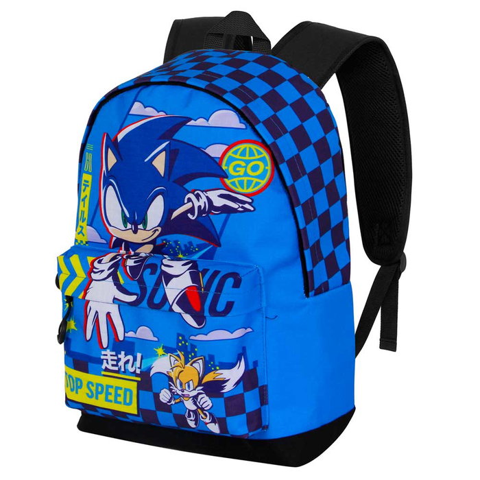 Karactermania Sonic The Hedgehog Mochila HS FAN 3.0 Go Azul