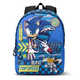 Karactermania Sonic Mochila Hs Fan 3.0 Go 41x31x18cm Azul Ripstop