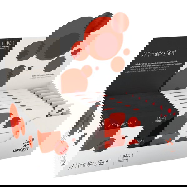 Xmile Gel Expositor - 12 Unidades + 6 Muestras Xmile Gel Expositor - 12 Unidades + 6 Muestras