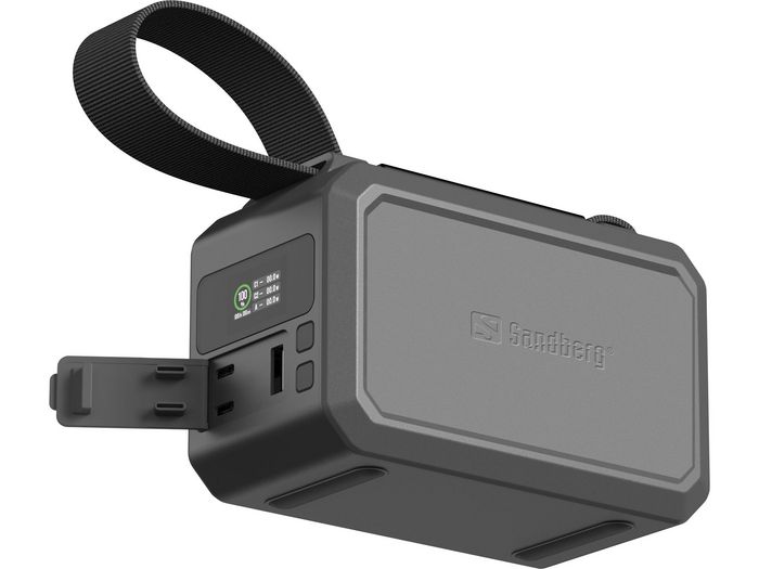 Sandberg Survivor Powerbank 40000 mAh 100W USB-C, Impermeable, Múltiples Dispositivos y Portátiles, Compacto con Asa Sandberg Survivor Powerbank 40000 mAh 100W USB-C, Impermeable, Múltiples Dispositivos y Portátiles, Compacto con Asa