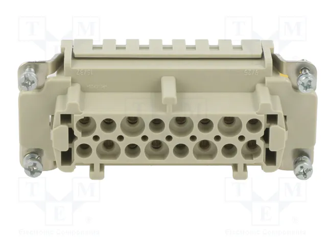 HARTING Han ES 16B PE-CC Female Plantilla de Contacto Hembra HARTING Han ES 16B PE-CC Female Plantilla de Contacto Hembra