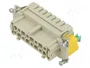 HARTING Han ES 16B PE-CC Female Plantilla de Contacto Hembra