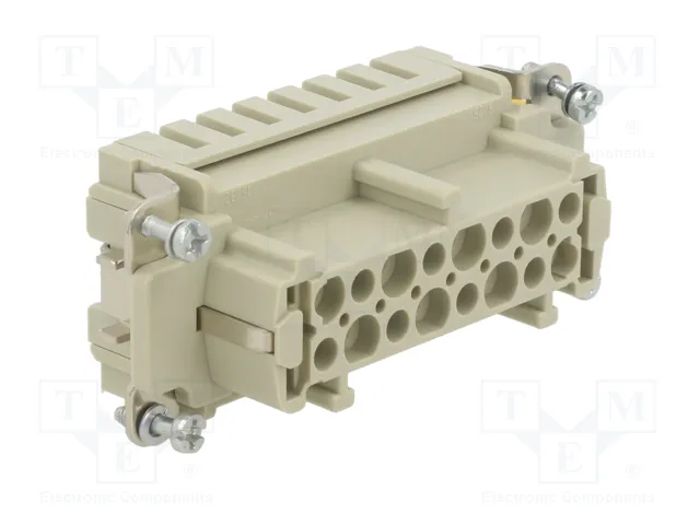HARTING Han ES 16B PE-CC Female Plantilla de Contacto Hembra HARTING Han ES 16B PE-CC Female Plantilla de Contacto Hembra
